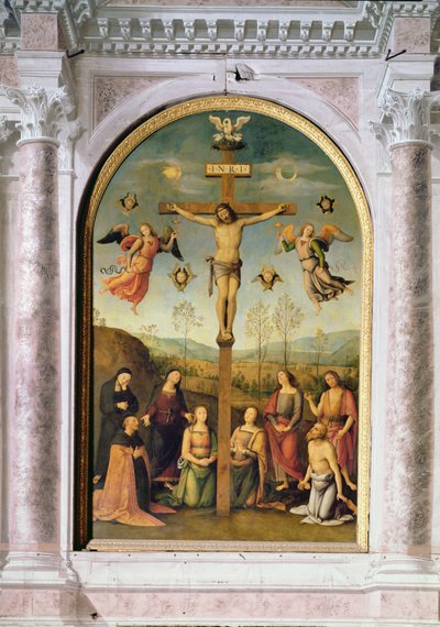 Kreuzigung (Altarbild) von Pietro Perugino